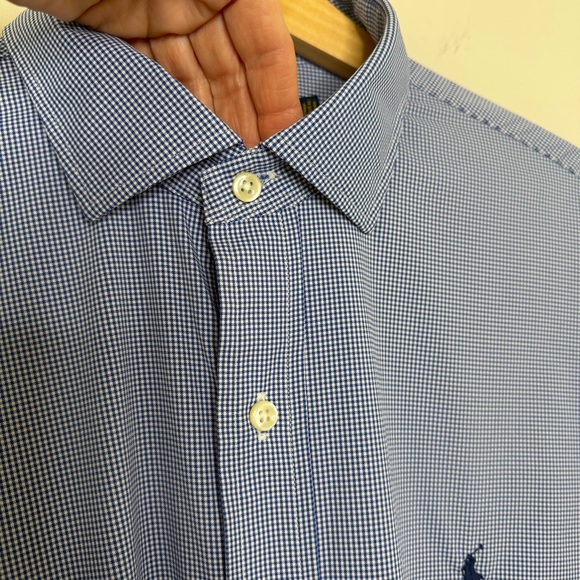 Polo Ralph Lauren PRL Classic Fit Twill Performance Sport Shirt Size XL pony - Picture 3 of 14